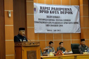 DPRD Apresiasi WTP Kota Depok Enam Kali Berturut