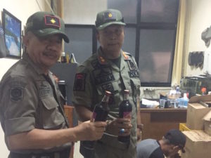 Satpol PP Kota Depok Jaring PSK dan Mikol