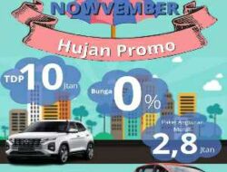 Showroom Event Nowvember, YHUNDAI Hujan Promo