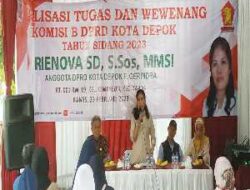 Sosialisasi Tugas dan Wewenang, Reinova Ajak Seluruh Elemen Untuk Kerjasama