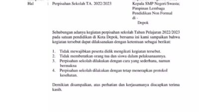 Beratkan Orang Tua dan Siswa, Surat Edaran Disdik Dipandang Sebelah Mata