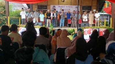 Dukung Prabowo, Relawan Bhineka 24 Berkibar di Kota Depok