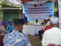 Bangun 30 Sepiteng, Pokmas Cerah Ceria Bekerja Untuk Masyarakat