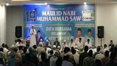 Doa Bersama, Abdul Khoir Minta Restu Relawan