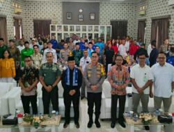 Gelar Coffee Morning, Kapolres Metro Depok Ingin Perhelatan Pemilu Berjalan Damai