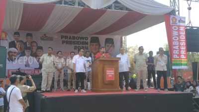 Dihadapan Ribuan Warga Depok, Hashim: Prabowo Gibran Lanjutkan Program Jokowi