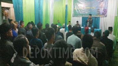 Dihadapan Puluhan Warga Tapos, Abdul Hamid Sosialisasikan Tupoksi Komisi A DPRD Kota Depok