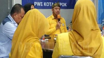 Geruduk PWI Kota Depok, Farabi Optimis Menangkan Pileg