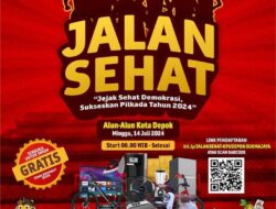Sukseskan Pilkada 2024, KPU Depok Gelar Jejak Sehat Demokrasi