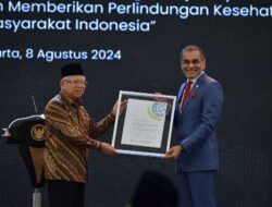 493 Kepala Daerah Terima Penghargaan UHC Awards dari Wapres Ma’ruf Amin, Kota Depok Raih UHC Diatas 98 Persen