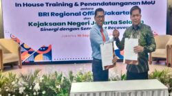 BRI RO Jakarta 2 – Kejari Jaksel Gelar IHT, Sosialisasi dan Penandatangan MoU