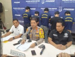 Tangkap 5 Orang Pelaku, Polres Metro Depok Berantas Judi Online