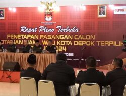 Tanpa Dihadiri Imam Ririn, KPU Depok Tetapkan Supian Chandra Sebagai Wali dan Wakil Wali Kota Depok