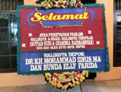 Akui Supian Chandra Menang Pilkada Depok, Mohammad Idris Kirim Karangan Bunga