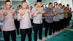 Tiga Anggota Gugur, Polres Depok Gelar Salat Gaib