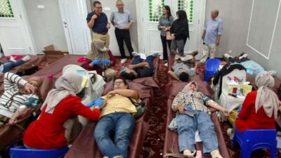 Sambut HUT Kota Depok, PT Karabha Digdaya Gelar Donor Darah