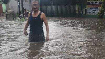 Langganan Banjir, Warga Pondok Sukatani Permai Desak Pemkot Bangun Pembuatan Embung