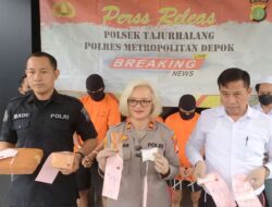 Bekuk Pengedar Narkoba, Polsek Tajur Halang Amankan 919 Gram Ganja