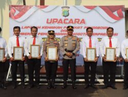 Ungkap Kasus Narkotika, Personil Polsek Tajur Halang Diganjar Penghargaan