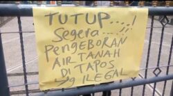Gegara Pengeboran Air Tanah, Gabungan Elemen Masyarakat Geruduk Gedung DPRD Depok