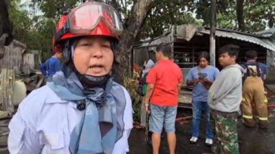 Lapak Pijat Refleksi Terbakar, Damkar Depok Kerahkan 7 Unit Mobil Pemadam