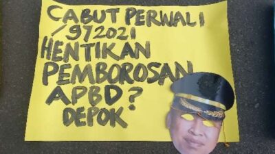 Bukan Evaluasi, Garda Rakyat Depok Tuntut Walikota Depok Cabut Perwal 97 Tahun 2021