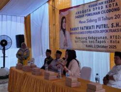 Gelar Reses, Fanny Fatwati Putri Serap Aspirasi Warga Tapos dan Cilodong