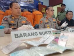 Pelaku, Perantara dan Penadah Motor Curian Diringkus Polsek Bojongsari