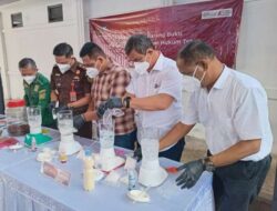 Sabu Hingga Ekstasi Dimusnahkan Kejari Depok