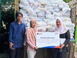 BRI BO Tambun Salurkan TJSL Berupa 5.000 Paket Sembako 