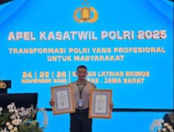 Apel Kasatwil Polri 2025, Polres Metro Depok Raih Dua Penghargaan