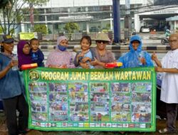 Tim PJBW Berbagi ke Kaum Rentan Penerima Manfaat