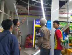 Jebol Plafon, Toko Ritel di Sukmajaya Diacak-Acak OTK