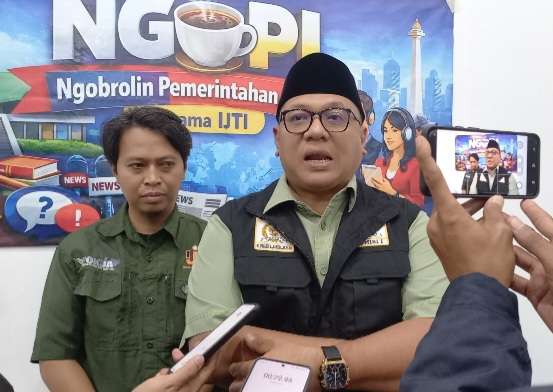 Anggota DPRD Jawa Barat Fraksi Gerindra Ngopi Bareng IJTI Depok, Bahas Isu Pemerintahan
