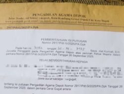 Tak Ada Pemberitahuan Sidang, Paralegal di Kota Depok Soroti Kasus Perceraian 