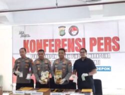 Sita 4 Kilo Sabu dan 100 Butir Ekstasi, Polres Metro Depok Bongkar Jaringan Narkoba