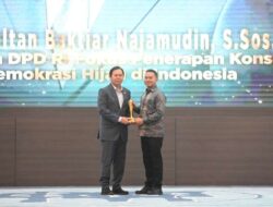 Kembali Terima KWP Award, Ketua DPD RI Sultan: Wartawan Sahabat Seperjuangan