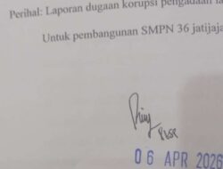 Dugaan Korupsi Pembelian Lahan SMPN 36 Jatijajar, Usman: Sudah Saya Laporkan Ke Kejaksaan Negeri Depok hingga Jaksa Agung RI