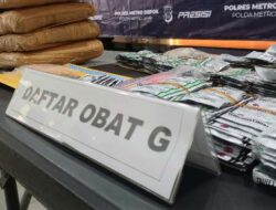 Satresnarkoba Polres Metro Depok Tangkap 41 Pengedar Obat Daftar G