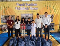 BRI Mabes TNI Cilangkap Bagikan Sembako ke Yayasan Fadhilah Ihsan Cipayung 