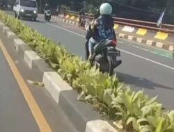 Polres Metro Depok Buru Pengemudi Lawan Arah di Juanda