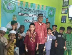 Pererat Solidaritas, Milad Ke 2 Resstu Kota Depok Gelar Santunan 