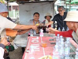 Jalin Hubungan Harmonis, Polres Metro Depok Sapa dan Ngopi Bersama Warga