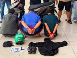 Polres Metro Depok Bekuk 2 Pelaku 1 Penadah Curanmor, 2 DPO