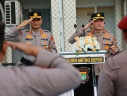 Kepemimpinan di Polres Metro Depok Resmi Berganti, Kombes Pol Abdul Waras Jabat Ka SPN Polda Metro Jaya