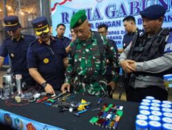Razia Gabungan di Rutan Depok, Tes Urine hingga Pemusnahan Barang Terlarang Milik Penghuni Lapas