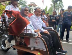 Ratusan Warga Depok dapat Becak Listrik Bantuan Presiden, Teguh: Tidak Boleh Diperjualbelikan