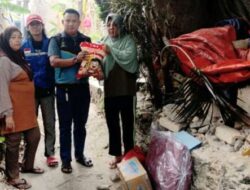 Tagana Dinsos Depok Tanggap Bencana, Bantu Warga Kalibaru yang Tembok Rumahnya Roboh